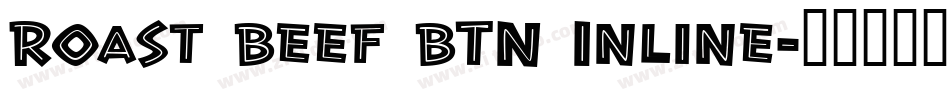 Roast Beef BTN Inline字体转换